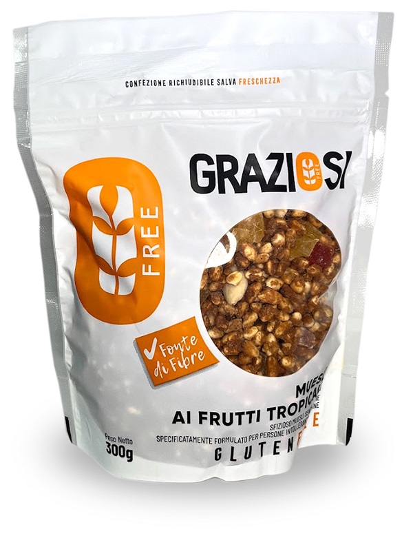 MUESLI AI FRUTTI TROPICALI 300 G - Farmacia Del Monaco