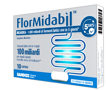 FLORMIDABIL RICARICA 10 CAPSULE - Farmacia Del Monaco