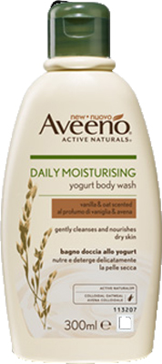 AVEENO BAGNO DOCCIA YOGURT VANIGLIA & AVENA 300 ML PROMO - Farmacia Del Monaco