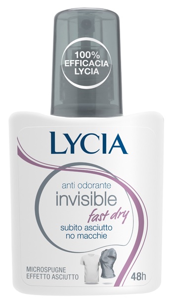 LYCIA DEO INVISIBLE FAST DRY 75 ML - Farmacia Del Monaco