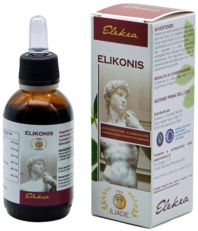 ELIKONIS GOCCE CON ALCOOL 50 ML - Farmacia Del Monaco