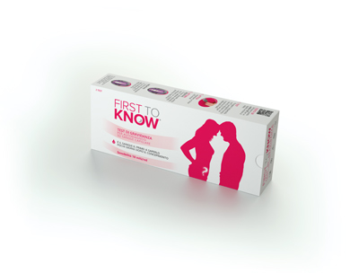 FIRST TO KNOW TEST DI GRAVIDANZA 2 PEZZI - Farmacia Del Monaco