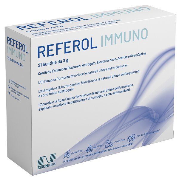 REFEROL IMMUNO 21 BUSTE 3 G - Farmacia Del Monaco