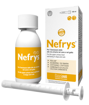 NEFRYS VEG 100 100 ML CON SIRINGA DOSATRICE ALIMENTO COMPLEMENTARE PER CANI E GATTI - Farmacia Del Monaco