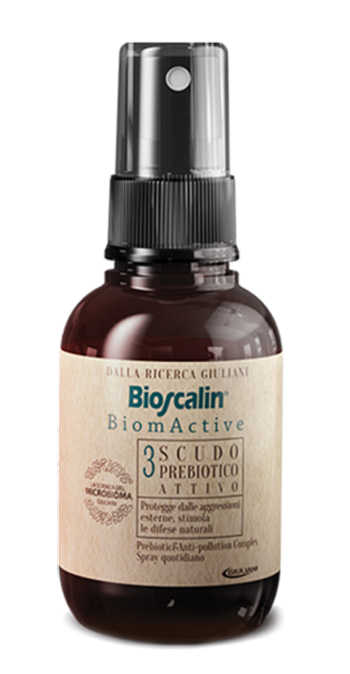 BIOSCALIN BIOMACTIVE SCUDO PREBIOTICO ATTIVO 100 ML - Farmacia Del Monaco