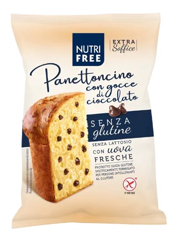 NUTRIFREE PANETTONCINO GOCCE DI CIOCCOLATO 100 G - Farmacia Del Monaco