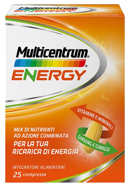 MULTICENTRUM MC ENERGY 25 COMPRESSE - Farmacia Del Monaco