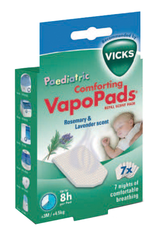 VICKS VAPOPADS ROSEMARY & LAVENDER SCENTE 7 PEZZI - Farmacia Del Monaco