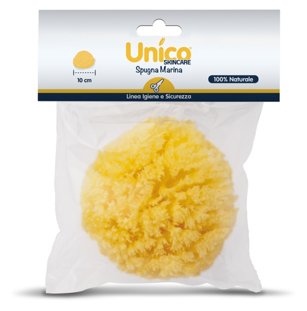 UNICO SPUGNA MARINA ARCIPELAGO DEL MEDITERRANEO NATURALE CM 10/11 - Farmacia Del Monaco
