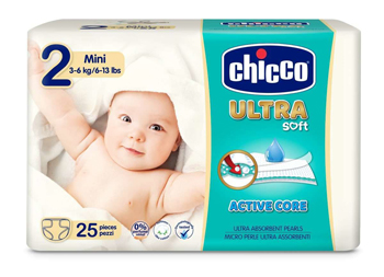CHICCO PANNOLINO ULTRA CHICCHO MINI 25 X 10 - Farmacia Del Monaco