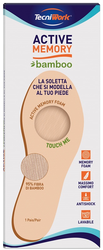 ACTIVE MEMORY SOLETTA BAMBOO 38 - Farmacia Del Monaco
