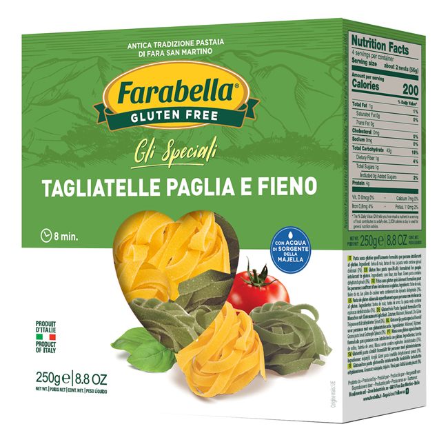 FARABELLA TAGLIATELLE PAGLIA FIENO 250 G - Farmacia Del Monaco
