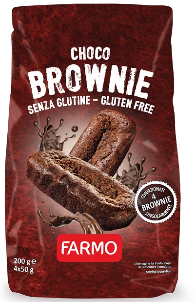 FARMO CHOCO BROWNIE 4 X 50 G - Farmacia Del Monaco