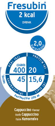 FRESUBIN 2 KCAL DRINK CAPPUCCINO 4 FLACONI X 200 ML - Farmacia Del Monaco