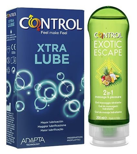 CONTROL KIT EXTRA LUBE E GEL EXOTIC ESCAPE - Farmacia Del Monaco