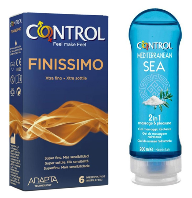 CONTROL KIT FINISSIMO GEL MEDITERRANEAN SEA - Farmacia Del Monaco