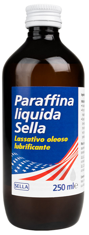 PARAFFINA LIQUIDA MD LASSATIVO 250 ML SELLA SENZA ASTUCCIO - Farmacia Del Monaco