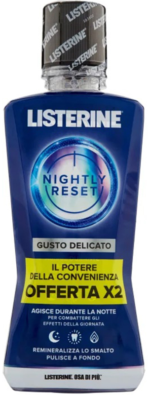 LISTERINE NIGHTLY RESET 2 X 400 ML - Farmacia Del Monaco
