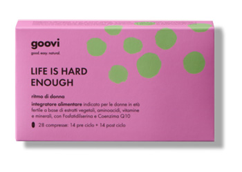 GOOVI LIFE IS HARD ENOUGH RITMO DI DONNA 28 COMPRESSE - Farmacia Del Monaco