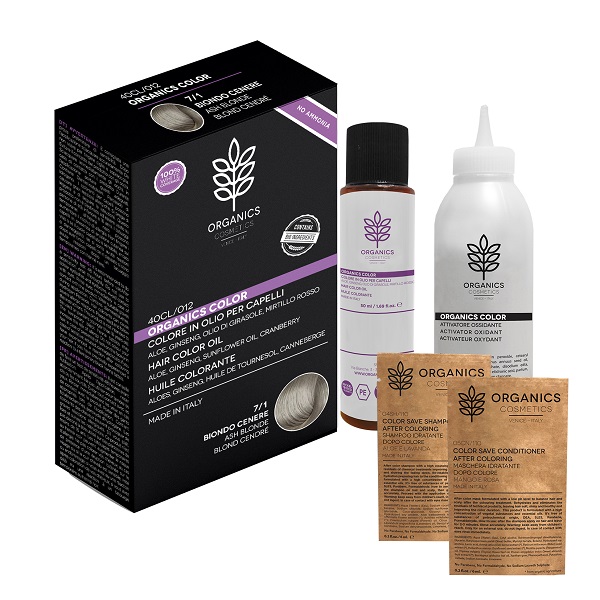 ORGANICS PHARM ORGANICS COLOR 7/1 BIONDO CENERE - Farmacia Del Monaco