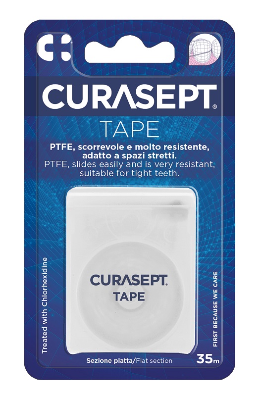 CURASEPT FLOSS PTFE TAPE CLOREXIDINA - Farmacia Del Monaco