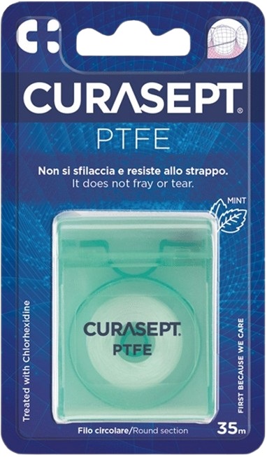CURASEPT FLOSS PTFE TAPE CLOREXIDINA - Farmacia Del Monaco