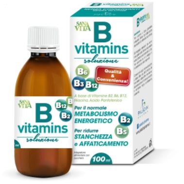 SANAVITA B VITAMINS SOLUZIONE 100 ML - Farmacia Del Monaco