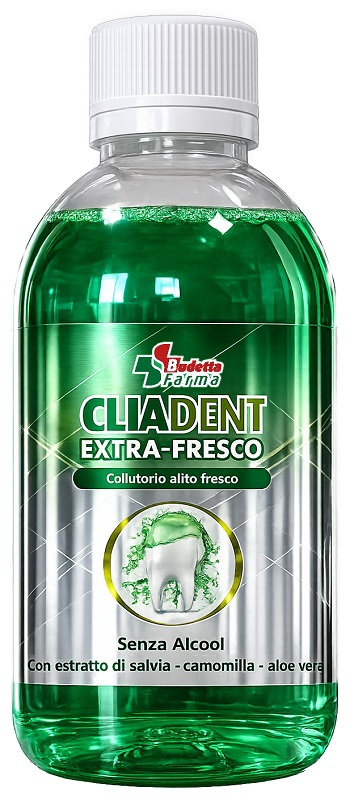 CLIADENT COLLUTORIO ALITO FRESCO ALLE ERBE 500 ML - Farmacia Del Monaco