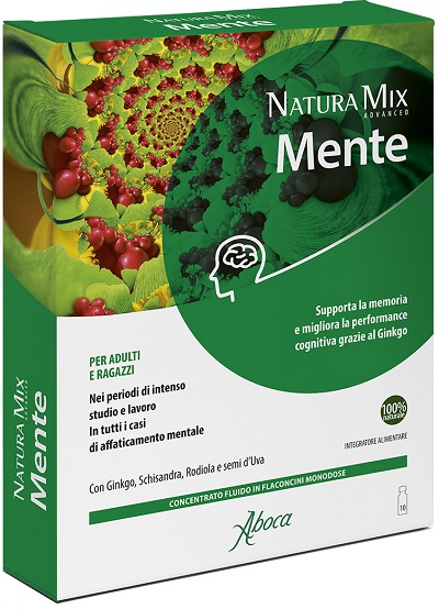 NATURA MIX ADVANCED MENTE 10 FLACONCINI - Farmacia Del Monaco