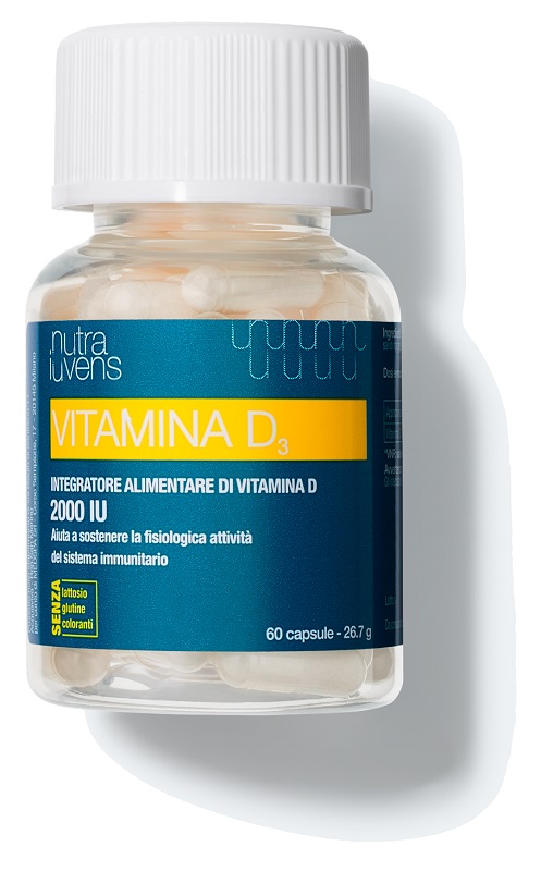 NUTRAIUVENS VITAMINA D3 2000 UI 60 CAPSULE - Farmacia Del Monaco