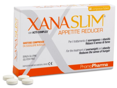 XANASLIM APPETITE REDUCER 40 COMPRESSE MASTICABILI - Farmacia Del Monaco