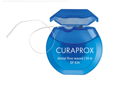 CURAPROX DF 834 DENTAL FLOSS WAXED 50 METRI - Farmacia Del Monaco
