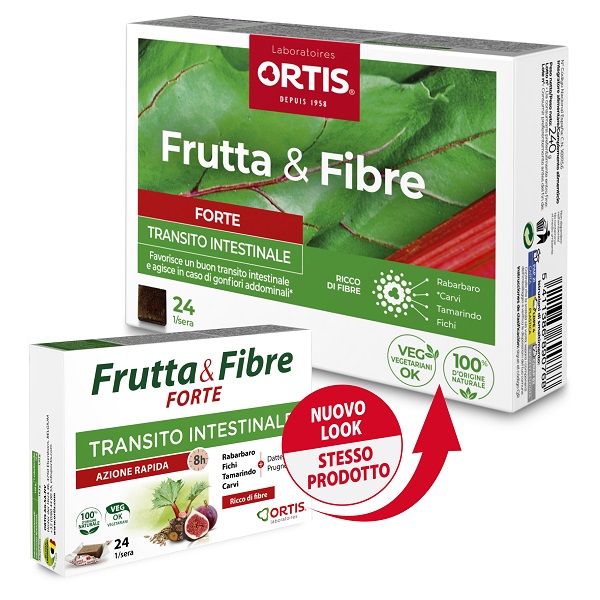 FRUTTA & FIBRE FORTE 24 CUBETTI - Farmacia Del Monaco