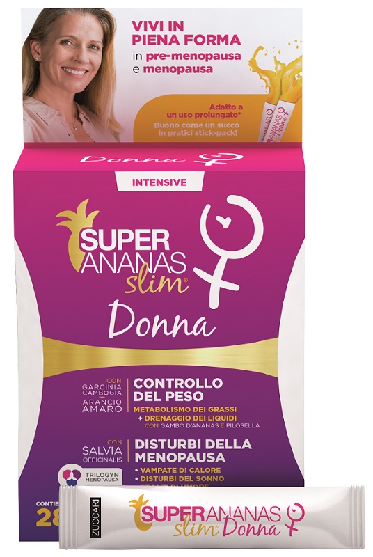 SUPER ANANAS SLIM DONNA 28 STICKPACK DA 10 ML - Farmacia Del Monaco