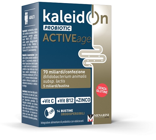 KALEIDON PROBIOTIC ACTIVE AGE 14 BUSTINE - Farmacia Del Monaco