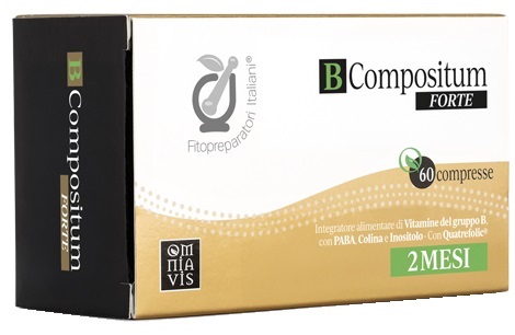FITOPREPARATORI ITALIANI B COMPOSITUM 60 COMPRESSE - Farmacia Del Monaco