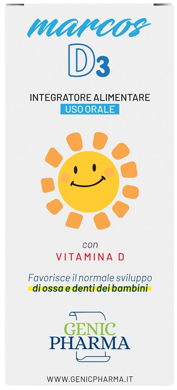 MARCOS D3 15 ML - Farmacia Del Monaco