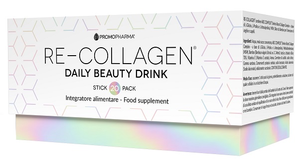 RE-COLLAGEN DAILY BEAUTY DRINK 60 STICK PACK X 12 ML - Farmacia Del Monaco