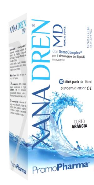 XANADREN ARANCIA 10 STICK PACK DA 15 ML - Farmacia Del Monaco