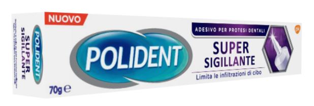 POLIDENT SUPER TENUTA+SIGILLANTE ADESIVO PROTESI DENTALE 70 G - Farmacia Del Monaco