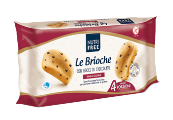 NUTRIFREE LE BRIOCHE GOCCE DI CIOCCOLATO 200 G - Farmacia Del Monaco