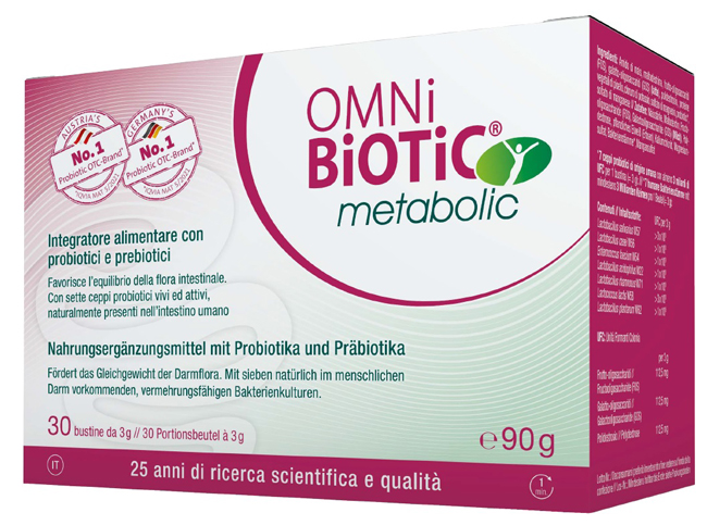 OMNI BIOTIC METABOLIC 30 BUSTINE DA 3 G - Farmacia Del Monaco