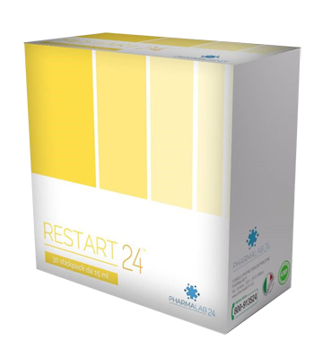 RESTART24 30 STICKPACK DA 15 ML - Farmacia Del Monaco