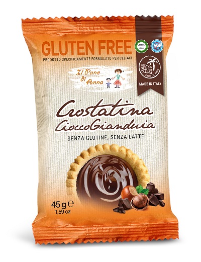 IL PANE DI ANNA CROSTATINA CIOCCOGIANDUIA SENZA LATTE 45 G - Farmacia Del Monaco