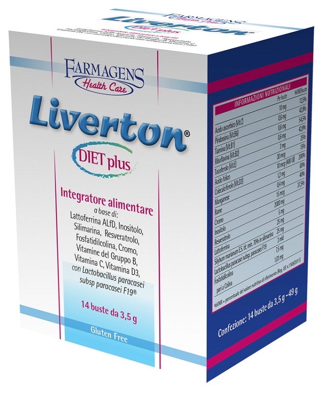 LIVERTON DIET PLUS 14 BUSTINE - Farmacia Del Monaco