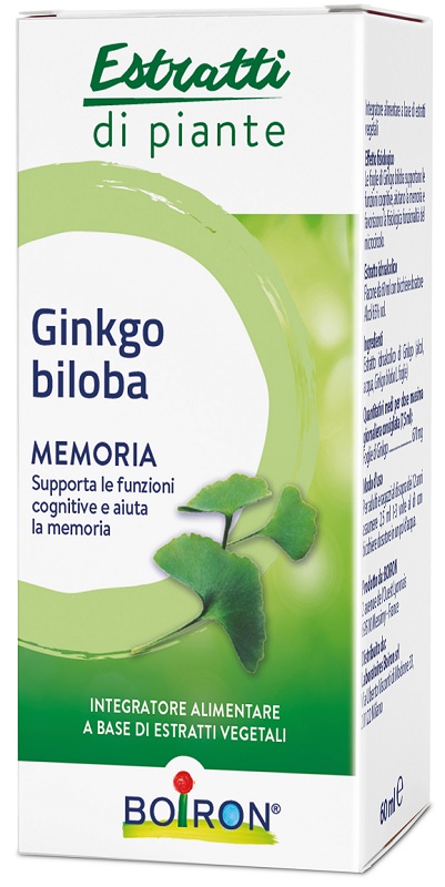 GINKGO BILOBA BOIRON ESTRATTO IDROALCOLICO 60 ML - Farmacia Del Monaco