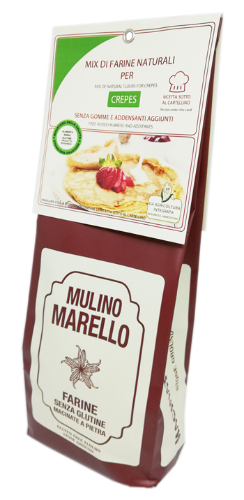 MIX DI FARINE NATURALI PER CREPES 500 G - Farmacia Del Monaco