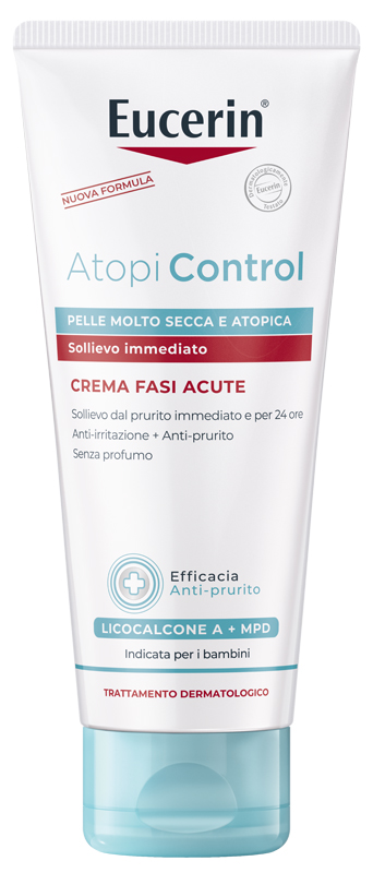 EUCERIN ATOPI CONTROL CREMA FASI ACUTE 100 ML - Farmacia Del Monaco