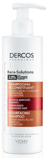 DERCOS TECHNIQUE KERASOL SHAMPOO RISTRUTTURANTE 250 ML - Farmacia Del Monaco