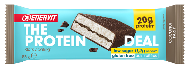 ENERVIT PROTEIN DEAL COCONUT 55 G - Farmacia Del Monaco